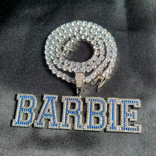 Layered iced out chains and name pendant styling guide — VibePlugs hip-hop jewelry
