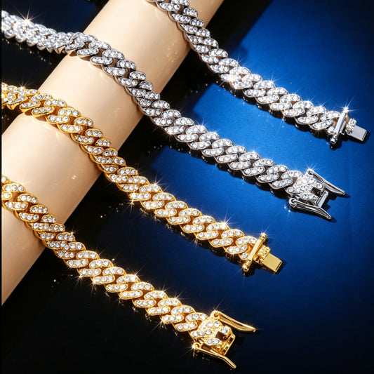 16mm Chunky Iced Cuban Link Chain — Oversized Statement Chain 5A CZ