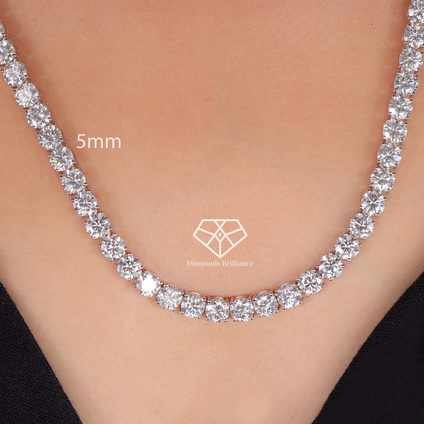 5mm Tennis Chain for Men — Streetwear Iced Out 5A CZ Hip Hop Chain