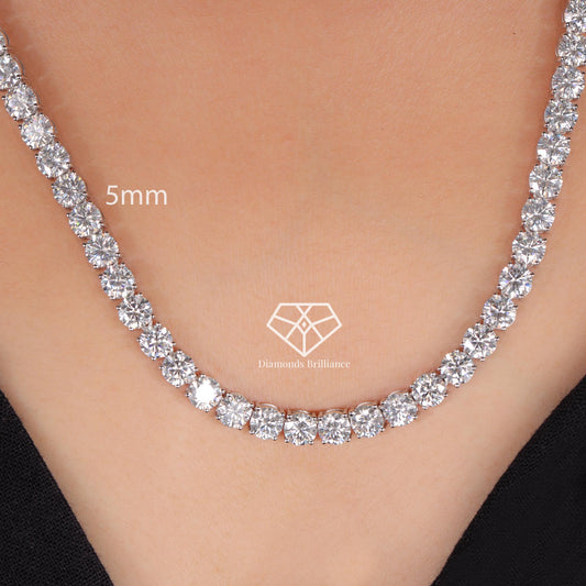 5mm Tennis Chain for Men — Streetwear Iced Out 5A CZ Hip Hop Chain
