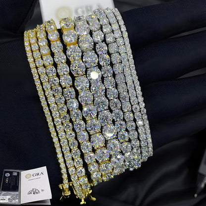 6mm Chunky Tennis Chain — Heavy Iced Out Statement Chain 5A CZ